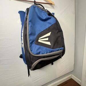 Easton Baseball Softball Equipment Backpack Blue Black Bat Bag Glove Zone